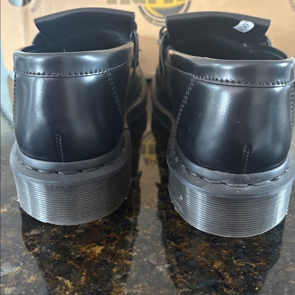 Dr Martens Adrian Snaffle Black Fringe Loafer Size 9 Women / 8 Men NIB - Picture 7 of 10